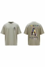 Men’s Urban Sage Oversized Graphic T-Shirt – Streetwear Edition - Image 3