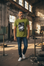 Vintage Ride Graphic Printed T-Shirt for Men - Image 2