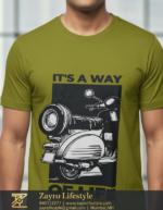 Vintage Ride Graphic Printed T-Shirt for Men - Image 3