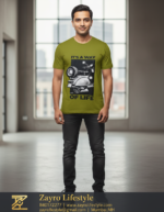 Vintage Ride Graphic Printed T-Shirt for Men - Image 4