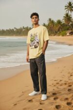 Trendy Graphic Print Oversized T-Shirt for Men