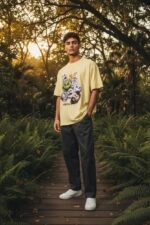 Trendy Graphic Print Oversized T-Shirt for Men - Image 2